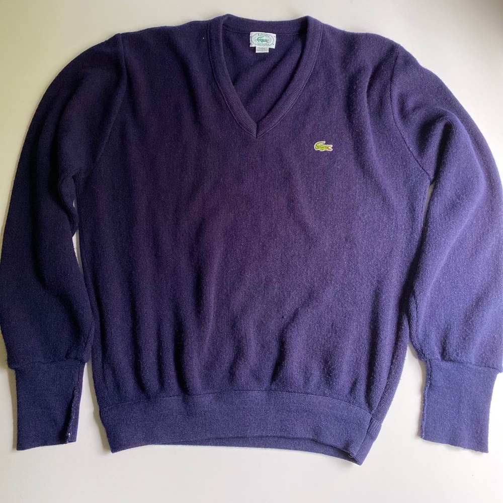 Vintage izod Lacoste sweater.